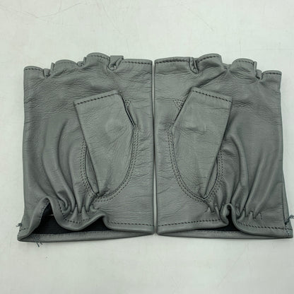 【中古品】【メンズ】 OUR REGACY アワーレガシー LEATHER GLOVES A2258BPL レザーグローブ アクセサリー バイカーグローブ 手袋 192-260709-ko-18-tei サイズ：M カラー：グレー 万代Net店