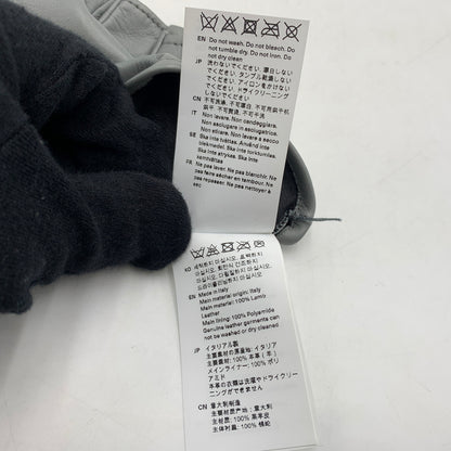 【中古品】【メンズ】 OUR REGACY アワーレガシー LEATHER GLOVES A2258BPL レザーグローブ アクセサリー バイカーグローブ 手袋 192-260709-ko-18-tei サイズ：M カラー：グレー 万代Net店