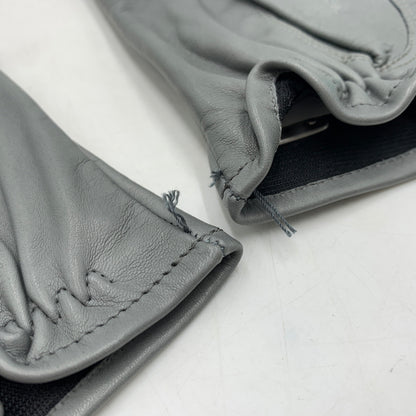 【中古品】【メンズ】 OUR REGACY アワーレガシー LEATHER GLOVES A2258BPL レザーグローブ アクセサリー バイカーグローブ 手袋 192-260709-ko-18-tei サイズ：M カラー：グレー 万代Net店