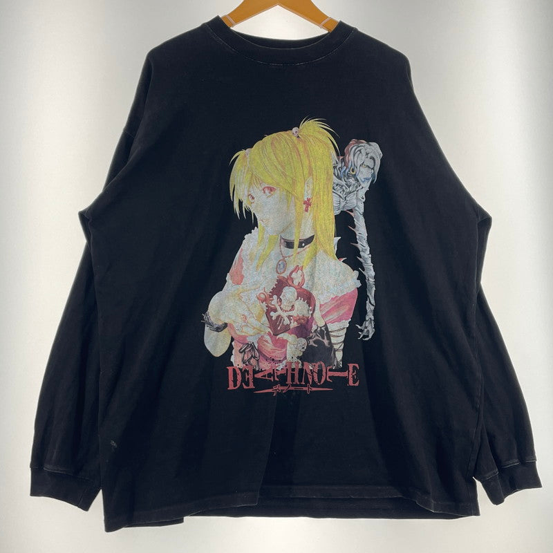 【中古品】【メンズ】 JMK ECHO ジェイエムケイ エコー × DEATH NOTE デスノート 別注コラボ L/S TEE AMANE MISA ロングスリーブ Ｔシャツ 弥 美沙 長袖 トップス みさみさ 145-260708-sa-13-tei サイズ：3 カラー：ブラック 万代Net店