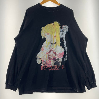 【中古品】【メンズ】 JMK ECHO ジェイエムケイ エコー × DEATH NOTE デスノート 別注コラボ L/S TEE AMANE MISA ロングスリーブ Ｔシャツ 弥 美沙 長袖 トップス みさみさ 145-260708-sa-13-tei サイズ：3 カラー：ブラック 万代Net店