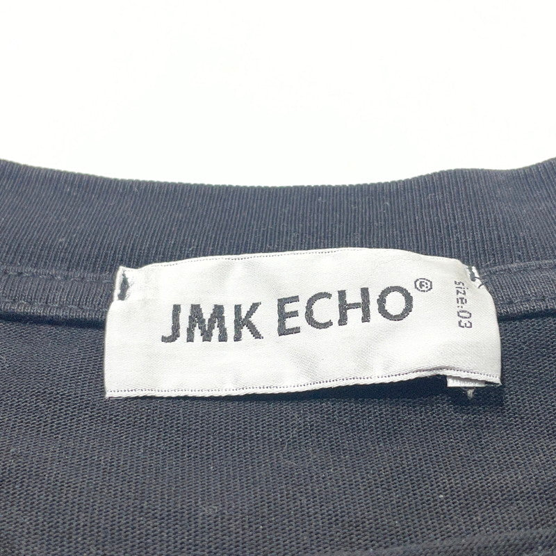 【中古品】【メンズ】 JMK ECHO ジェイエムケイ エコー × DEATH NOTE デスノート 別注コラボ L/S TEE AMANE MISA ロングスリーブ Ｔシャツ 弥 美沙 長袖 トップス みさみさ 145-260708-sa-13-tei サイズ：3 カラー：ブラック 万代Net店