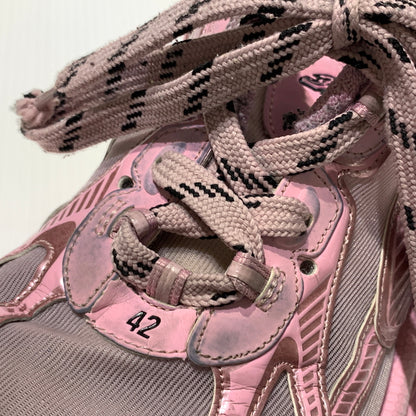 【現状渡し品】【メンズ】 BALENCIAGA バレンシアガ 3XL SNEAKERS 734734 スニーカー 靴 ローカットスニーカー メッシュ シューズ 162-260709-ko-01-tei サイズ：27.5cm カラー：ピンク 万代Net店