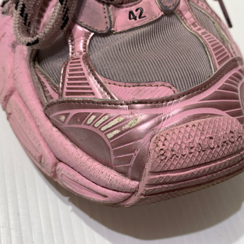【現状渡し品】【メンズ】 BALENCIAGA バレンシアガ 3XL SNEAKERS 734734 スニーカー 靴 ローカットスニーカー メッシュ シューズ 162-260709-ko-01-tei サイズ：27.5cm カラー：ピンク 万代Net店