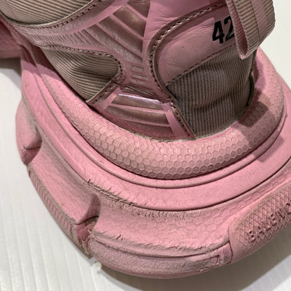 【現状渡し品】【メンズ】 BALENCIAGA バレンシアガ 3XL SNEAKERS 734734 スニーカー 靴 ローカットスニーカー メッシュ シューズ 162-260709-ko-01-tei サイズ：27.5cm カラー：ピンク 万代Net店
