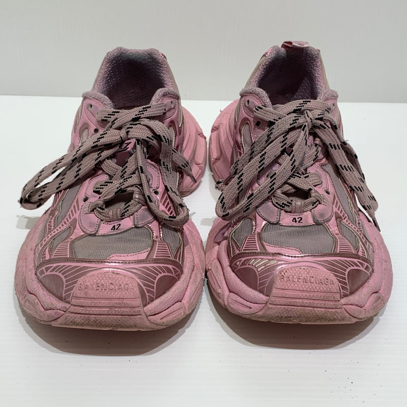 【現状渡し品】【メンズ】 BALENCIAGA バレンシアガ 3XL SNEAKERS 734734 スニーカー 靴 ローカットスニーカー メッシュ シューズ 162-260709-ko-01-tei サイズ：27.5cm カラー：ピンク 万代Net店
