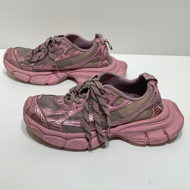 【現状渡し品】【メンズ】 BALENCIAGA バレンシアガ 3XL SNEAKERS 734734 スニーカー 靴 ローカットスニーカー メッシュ シューズ 162-260709-ko-01-tei サイズ：27.5cm カラー：ピンク 万代Net店