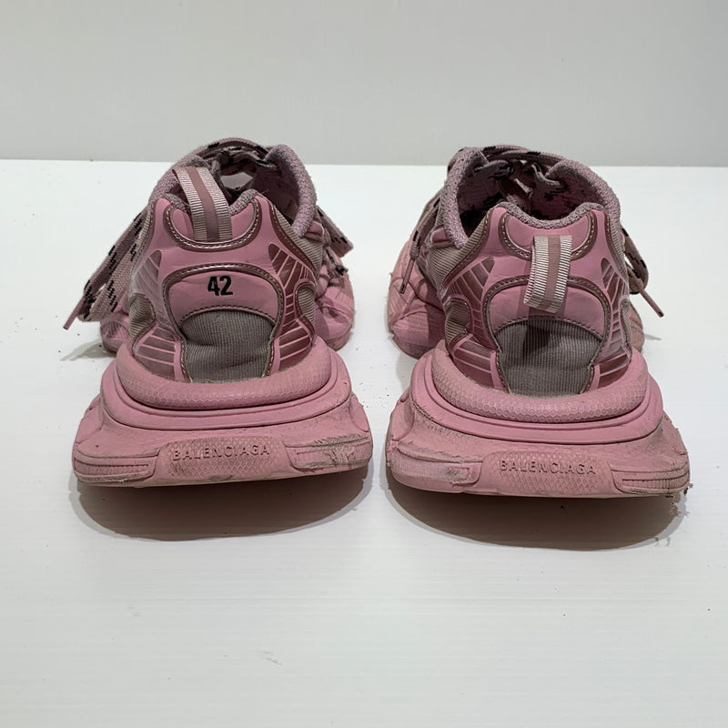 【現状渡し品】【メンズ】 BALENCIAGA バレンシアガ 3XL SNEAKERS 734734 スニーカー 靴 ローカットスニーカー メッシュ シューズ 162-260709-ko-01-tei サイズ：27.5cm カラー：ピンク 万代Net店