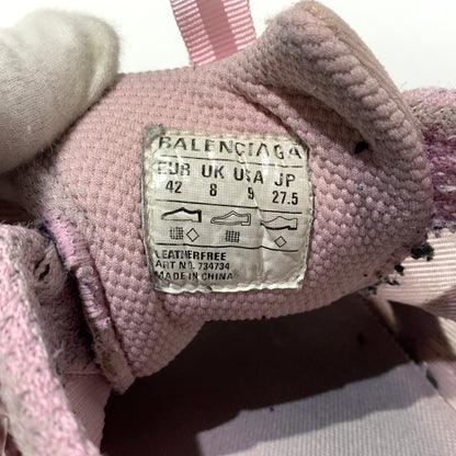 【現状渡し品】【メンズ】 BALENCIAGA バレンシアガ 3XL SNEAKERS 734734 スニーカー 靴 ローカットスニーカー メッシュ シューズ 162-260709-ko-01-tei サイズ：27.5cm カラー：ピンク 万代Net店