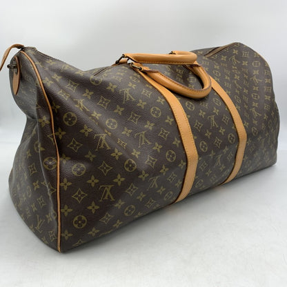 【中古品】【メンズ】 LOUIS VUITTON ルイ・ヴィトン M41422 ボストンバッグ モノグラム キーポル60 カバン 179-260709-ko-06-tei カラー：ブラウン 万代Net店
