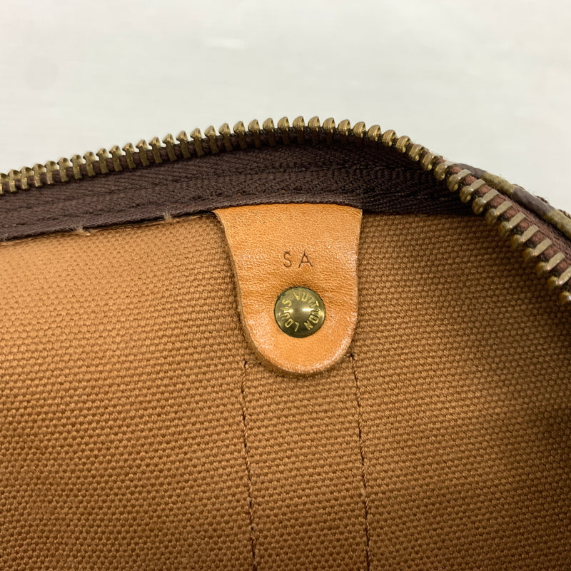 【中古品】【メンズ】 LOUIS VUITTON ルイ・ヴィトン M41422 ボストンバッグ モノグラム キーポル60 カバン 179-260709-ko-06-tei カラー：ブラウン 万代Net店