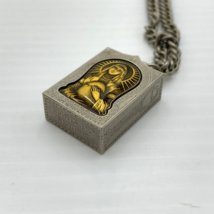【現状渡し品】【メンズ】 CREAM SODA クリームソーダ MARIA NECKLACE マリア ネックレス アクセサリー ペンダントトップ 192-260710-ko-06-tei カラー：シルバー系(カラー) 万代Net店