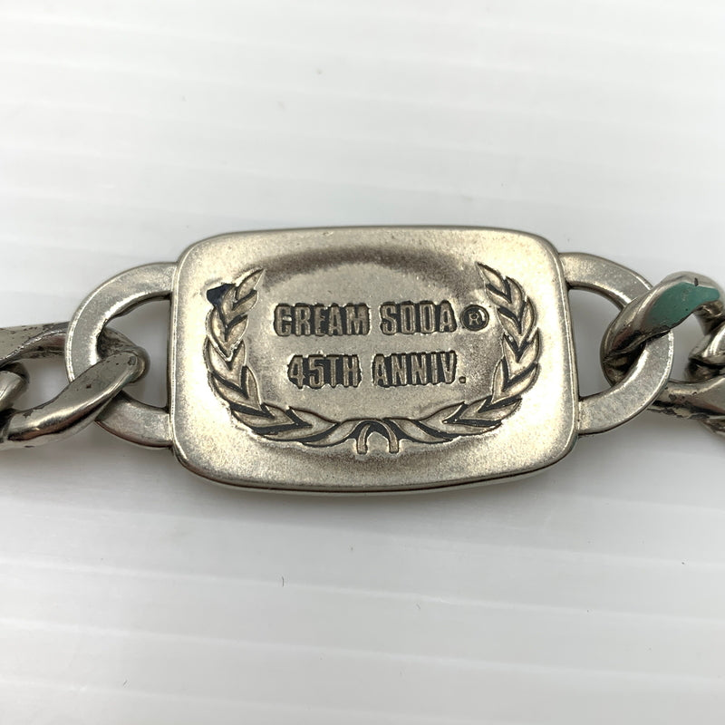 【現状渡し品】【メンズ】 CREAM SODA クリームソーダ TEMMYE 45th ANNIVERSARY BRACELET ティミー 45周年 アニバーサリー ブレスレット アクセサリー 192-260710-ko-07-tei カラー：シルバー系(カラー) 万代Net店