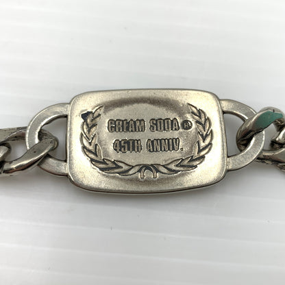 【現状渡し品】【メンズ】 CREAM SODA クリームソーダ TEMMYE 45th ANNIVERSARY BRACELET ティミー 45周年 アニバーサリー ブレスレット アクセサリー 192-260710-ko-07-tei カラー：シルバー系(カラー) 万代Net店
