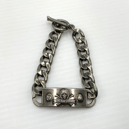【中古品】【メンズ】 CREAM SODA クリームソーダ 45th ANNIVERSARY BRACELET 45周年 アニバーサリー ブレスレット アクセサリー 192-260710-ko-05-tei カラー：シルバー系(カラー) 万代Net店