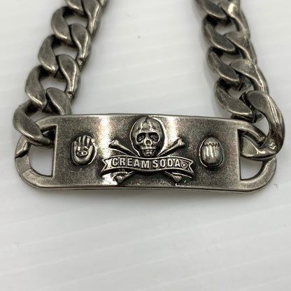 【中古品】【メンズ】 CREAM SODA クリームソーダ 45th ANNIVERSARY BRACELET 45周年 アニバーサリー ブレスレット アクセサリー 192-260710-ko-05-tei カラー：シルバー系(カラー) 万代Net店