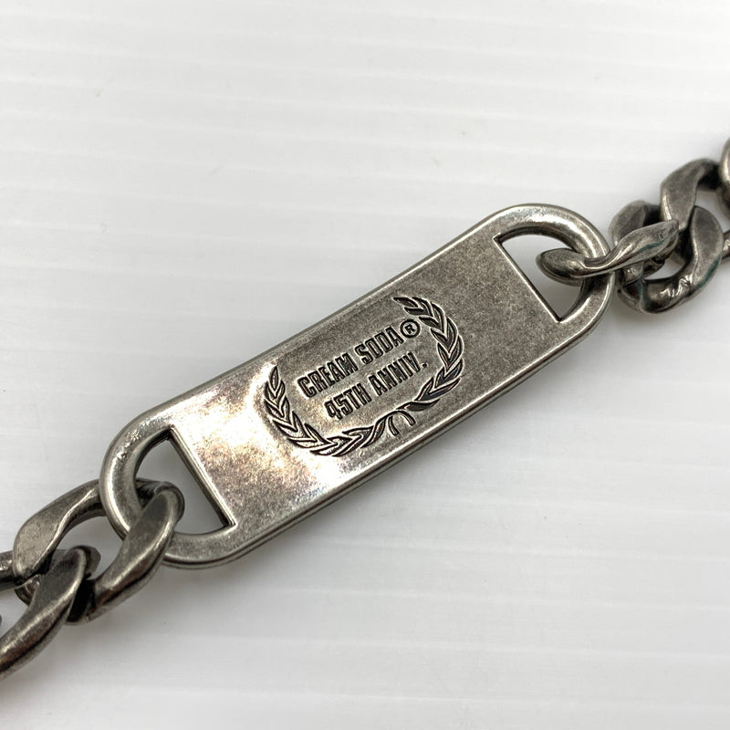 【中古品】【メンズ】 CREAM SODA クリームソーダ 45th ANNIVERSARY BRACELET 45周年 アニバーサリー ブレスレット アクセサリー 192-260710-ko-05-tei カラー：シルバー系(カラー) 万代Net店
