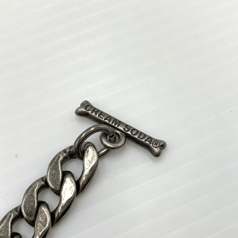 【中古品】【メンズ】 CREAM SODA クリームソーダ 45th ANNIVERSARY BRACELET 45周年 アニバーサリー ブレスレット アクセサリー 192-260710-ko-05-tei カラー：シルバー系(カラー) 万代Net店