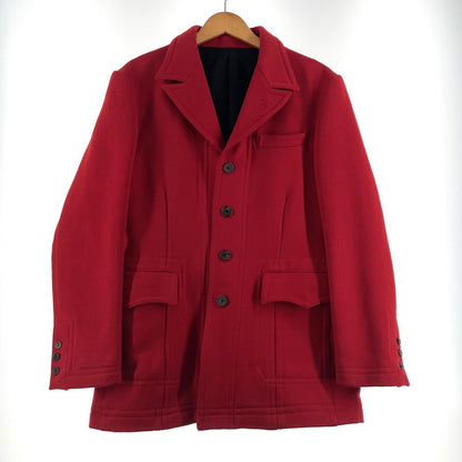 【中古品】【メンズ】 PAUL SMITH ポール スミス WOOLSERGE VINTAGE HUNTING JACKET 433207 9274 ウールサージ ヴィンテージ ハンティング ジャケット 141-260710-sa-14-tei サイズ：L カラー：レッド 万代Net店