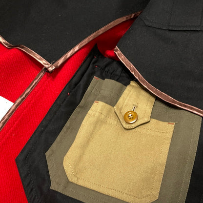 【中古品】【メンズ】 PAUL SMITH ポール スミス WOOLSERGE VINTAGE HUNTING JACKET 433207 9274 ウールサージ ヴィンテージ ハンティング ジャケット 141-260710-sa-14-tei サイズ：L カラー：レッド 万代Net店