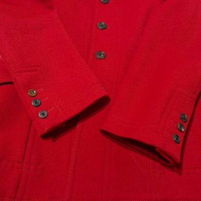 【中古品】【メンズ】 PAUL SMITH ポール スミス WOOLSERGE VINTAGE HUNTING JACKET 433207 9274 ウールサージ ヴィンテージ ハンティング ジャケット 141-260710-sa-14-tei サイズ：L カラー：レッド 万代Net店