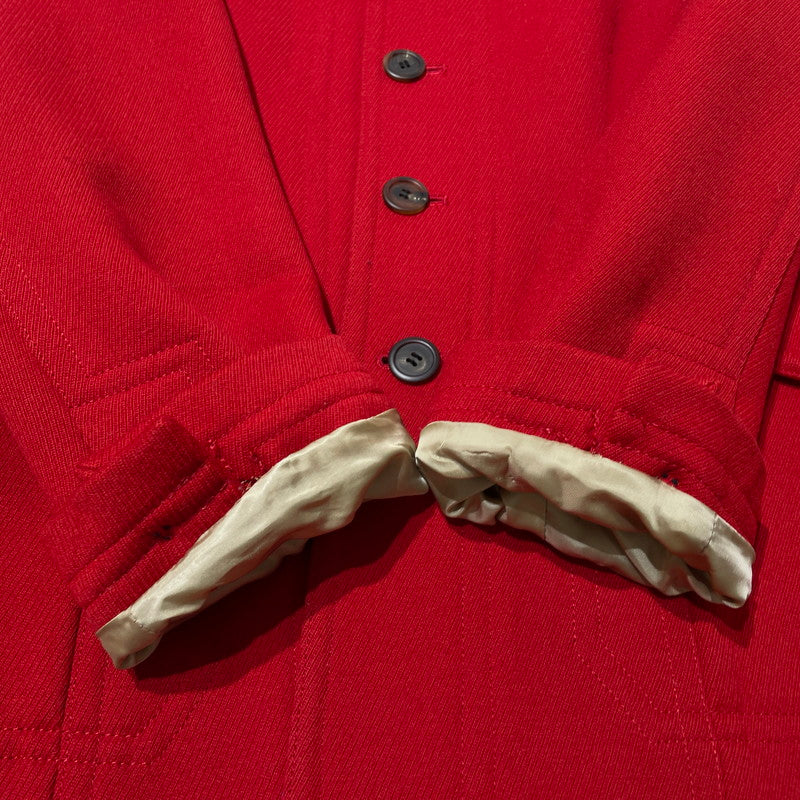 【中古品】【メンズ】 PAUL SMITH ポール スミス WOOLSERGE VINTAGE HUNTING JACKET 433207 9274 ウールサージ ヴィンテージ ハンティング ジャケット 141-260710-sa-14-tei サイズ：L カラー：レッド 万代Net店