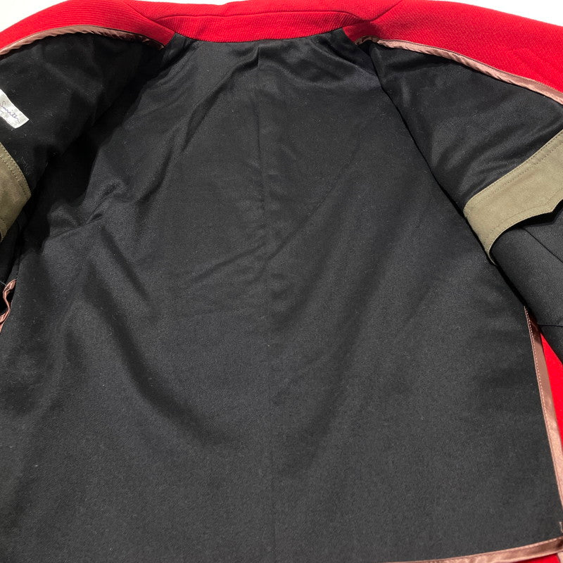 【中古品】【メンズ】 PAUL SMITH ポール スミス WOOLSERGE VINTAGE HUNTING JACKET 433207 9274 ウールサージ ヴィンテージ ハンティング ジャケット 141-260710-sa-14-tei サイズ：L カラー：レッド 万代Net店