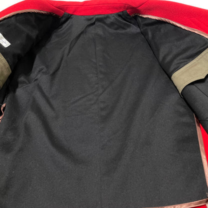 【中古品】【メンズ】 PAUL SMITH ポール スミス WOOLSERGE VINTAGE HUNTING JACKET 433207 9274 ウールサージ ヴィンテージ ハンティング ジャケット 141-260710-sa-14-tei サイズ：L カラー：レッド 万代Net店