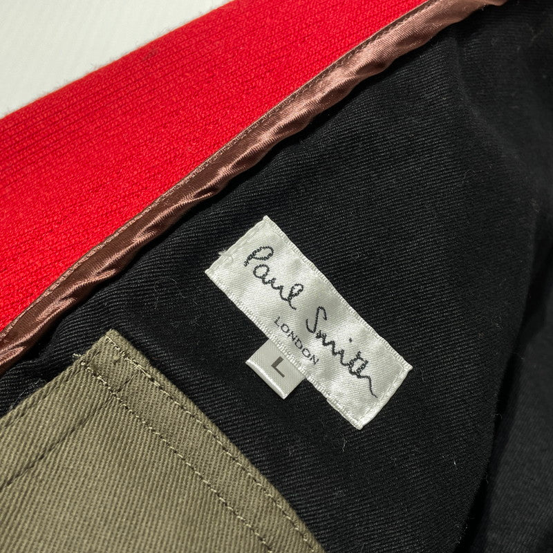 【中古品】【メンズ】 PAUL SMITH ポール スミス WOOLSERGE VINTAGE HUNTING JACKET 433207 9274 ウールサージ ヴィンテージ ハンティング ジャケット 141-260710-sa-14-tei サイズ：L カラー：レッド 万代Net店