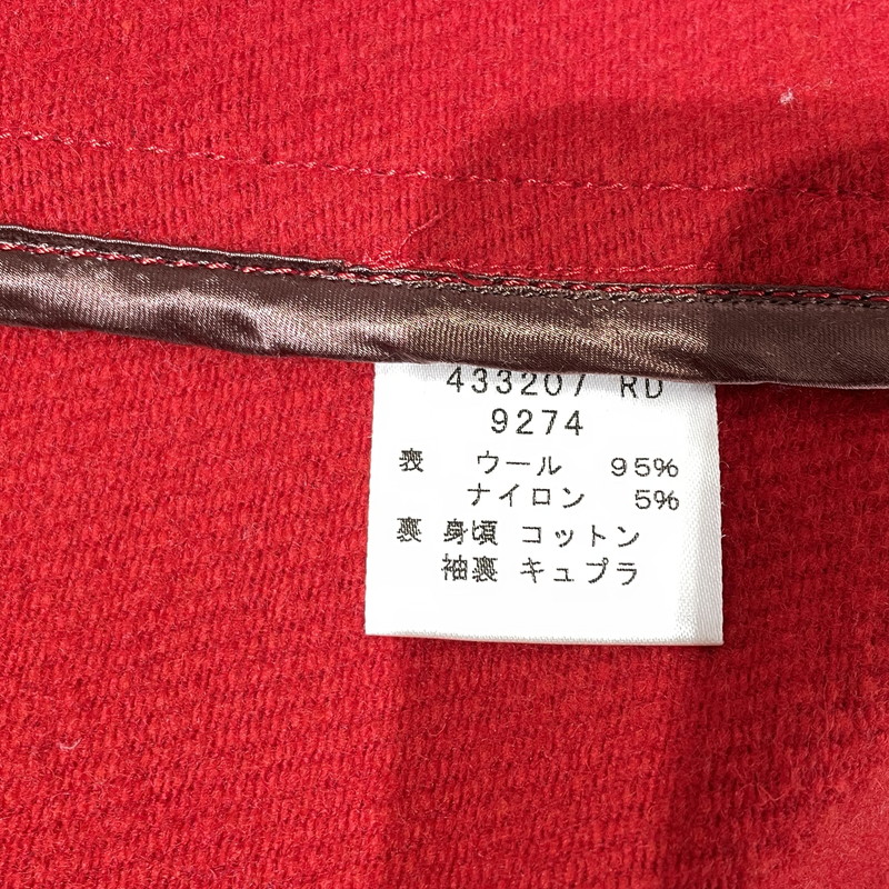 【中古品】【メンズ】 PAUL SMITH ポール スミス WOOLSERGE VINTAGE HUNTING JACKET 433207 9274 ウールサージ ヴィンテージ ハンティング ジャケット 141-260710-sa-14-tei サイズ：L カラー：レッド 万代Net店