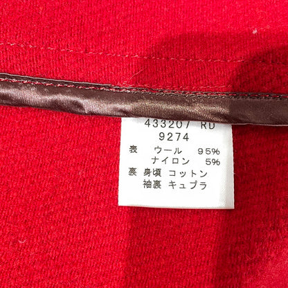 【中古品】【メンズ】 PAUL SMITH ポール スミス WOOLSERGE VINTAGE HUNTING JACKET 433207 9274 ウールサージ ヴィンテージ ハンティング ジャケット 141-260710-sa-14-tei サイズ：L カラー：レッド 万代Net店