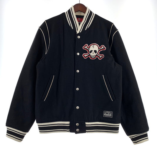 【中古品】【メンズ】 CREAM SODA クリーム ソーダ CREAM SODA 1967 STADIUM JACKET クリーム ソーダ 1967年 スタジャン アウター 145-260710-sa-06-tei サイズ：XL カラー：ブラック 万代Net店