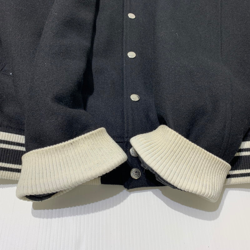 【中古品】【メンズ】 CREAM SODA クリーム ソーダ CREAM SODA 1967 STADIUM JACKET クリーム ソーダ 1967年 スタジャン アウター 145-260710-sa-06-tei サイズ：XL カラー：ブラック 万代Net店
