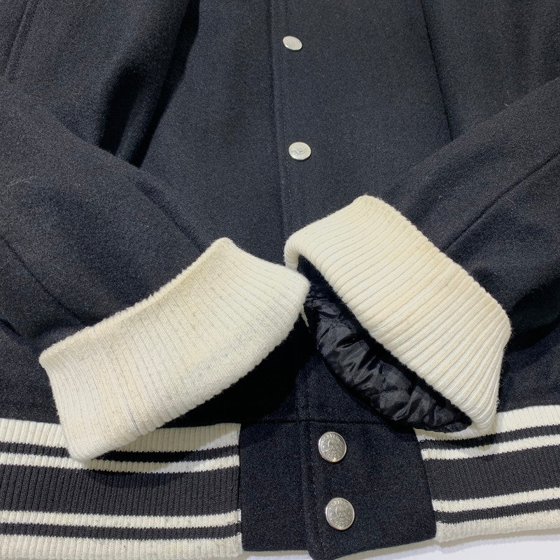 【中古品】【メンズ】 CREAM SODA クリーム ソーダ CREAM SODA 1967 STADIUM JACKET クリーム ソーダ 1967年 スタジャン アウター 145-260710-sa-06-tei サイズ：XL カラー：ブラック 万代Net店