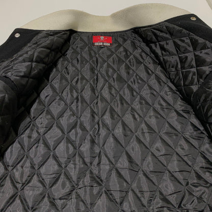 【中古品】【メンズ】 CREAM SODA クリーム ソーダ CREAM SODA 1967 STADIUM JACKET クリーム ソーダ 1967年 スタジャン アウター 145-260710-sa-06-tei サイズ：XL カラー：ブラック 万代Net店