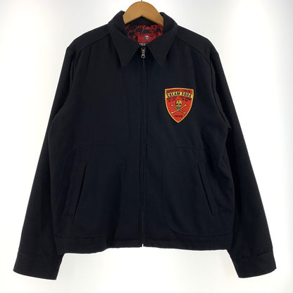【中古品】【メンズ】 CREAM SODA クリーム ソーダ GABARDINE SWING TOP ギャバジン スウィング トップ アウター 145-260710-sa-07-tei サイズ：L カラー：ブラック 万代Net店