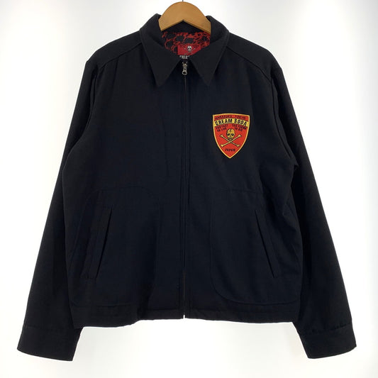 【中古品】【メンズ】 CREAM SODA クリーム ソーダ GABARDINE SWING TOP ギャバジン スウィング トップ アウター 145-260710-sa-07-tei サイズ：L カラー：ブラック 万代Net店