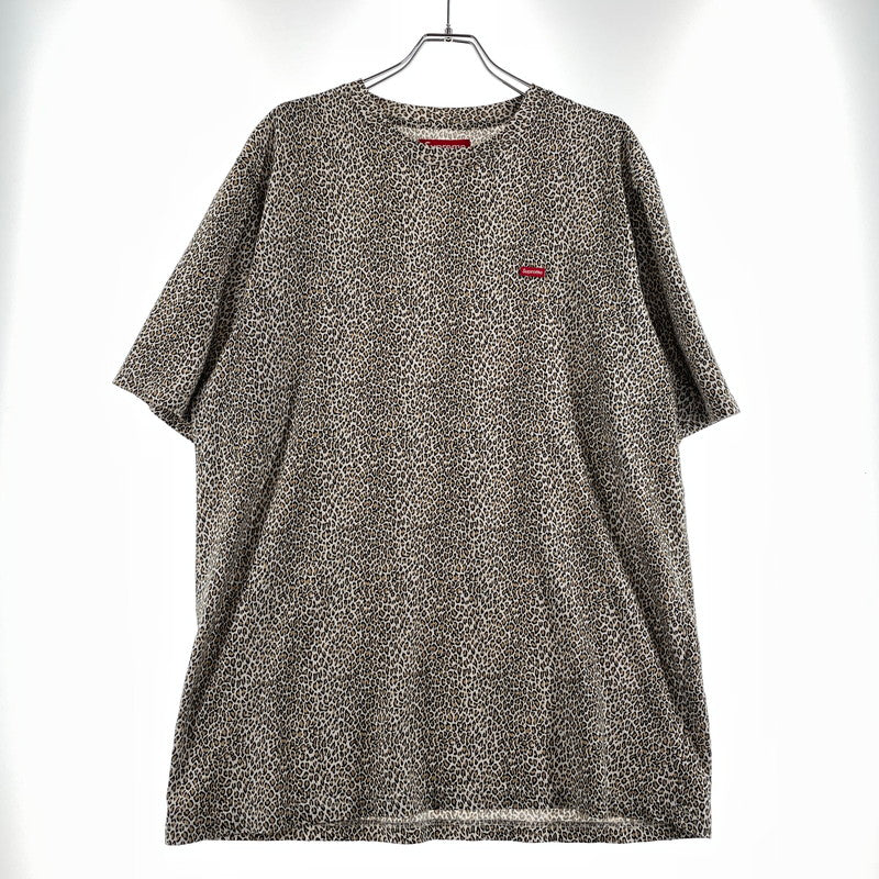 【中古品】【メンズ】 SUPREME シュプリーム 25FW SMALL BOX TEE LEOPARD 25年秋冬 スメイル ボックス Ｔシャツ 半袖 トップス 149-260710-sa-15-tei サイズ：L カラー：総柄 万代Net店