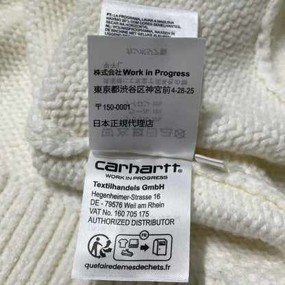 【中古品】【メンズ】 CARHARTT カーハート DETROIT KNIT JACKET デトロイト ニット ジャケット 145-260710-sa-13-tei サイズ：M カラー：ホワイト 万代Net店