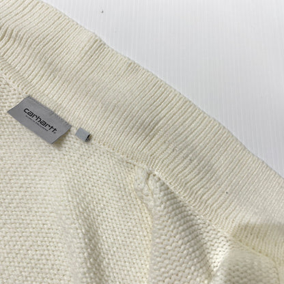 【中古品】【メンズ】 CARHARTT カーハート DETROIT KNIT JACKET デトロイト ニット ジャケット 145-260710-sa-13-tei サイズ：M カラー：ホワイト 万代Net店