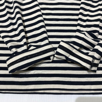 【中古品】【メンズ】 A BATHING APE ア ベイジング エイプ CREWNECK L/S TEE クルーネック ロングスリーブ Tシャツ 長袖 トップス 142-260710-sa-10-tei サイズ：2XL カラー：ボーダー 万代Net店