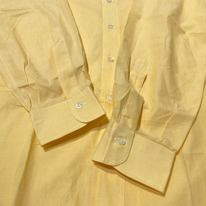 【中古品】【メンズ】 BROOKS BROTHERS ブルック ブラザーズ MAKERS 90's SHIRT メイカーズ 90年代 シャツ 145-260710-sa-12-tei サイズ：15 カラー：イエロー 万代Net店