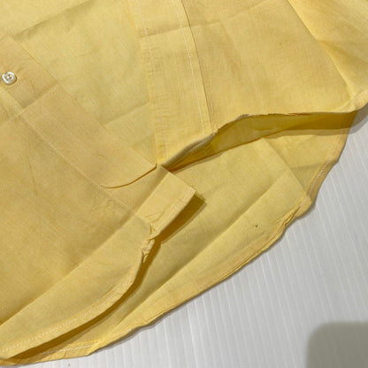 【中古品】【メンズ】 BROOKS BROTHERS ブルック ブラザーズ MAKERS 90's SHIRT メイカーズ 90年代 シャツ 145-260710-sa-12-tei サイズ：15 カラー：イエロー 万代Net店
