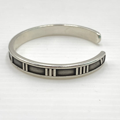 【中古品】【メンズ】 Tiffany & Co. ティファニーアンドコー 925 アトラスバングル アクセサリー 182-260710-ko-09-tei カラー：シルバー 万代Net店