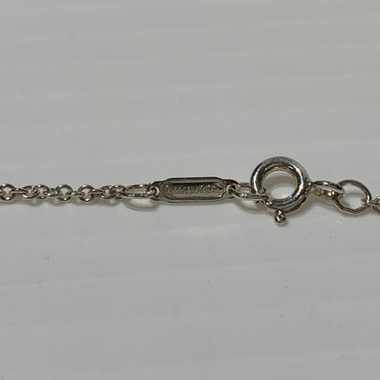 【中古品】【メンズ/レディース】 Tiffany & Co. ティファニーアンドコー K18 SV925 コンビ シグネチャー クロス ペンダント ネックレス チェーン 182-260710-ko-08-tei カラー：シルバー/ゴールド 万代Net店