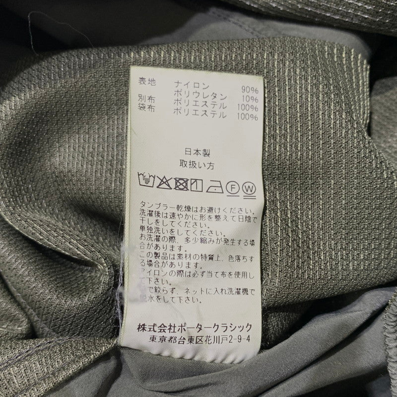 【中古品】【メンズ】 PORTER CLASSIC ポータークラシック SUPER NYLON STRETCH SHORTS スーパー ナイロン ストレッチ ショーツ ボトムス 151-260710-sa-01-tei サイズ：2 カラー：カーキ 万代Net店