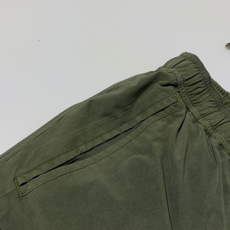 【中古品】【メンズ】 PORTER CLASSIC ポーター クラシック SUPER NYLON STRETCH PANTS スーパー ナイロン ストレッチ パンツ ボトムス 151-260710-sa-02-tei サイズ：2 カラー：カーキ 万代Net店