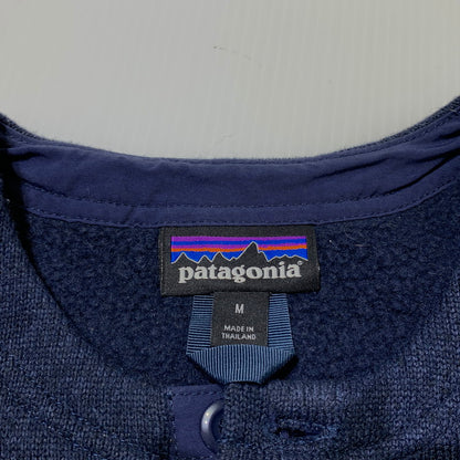 【中古品】【メンズ】 PATAGONIA パタゴニア BETTER SWEATER HENLEY PULLOVER STY25305FA19 ベター セーター ヘンリー プルーオーバー トップス 144-260710-sa-05-tei サイズ：M カラー：ネイビー 万代Net店
