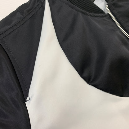 【中古品】【メンズ】 NIKE ナイキ DD6056-010 AS M NSW SYNFL SWOOSH BOMBER "BLACK WHITE" メンズ スウィッシュ ボンバー ジャケット ブラック ホワイト アウター リバーシブル 148-260710-sa-18-tei サイズ：S カラー：ブラック 万代Net店