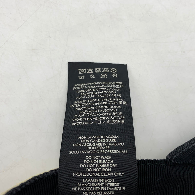 【中古品】【メンズ/レディース】 GUCCI グッチ ヘアバンド ベースボールキャップ 帽子 183-260710-ko-01-tei サイズ：L カラー：ブラック 万代Net店